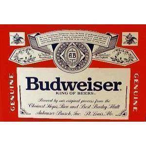 Budweiser Beer Flag 3x5 ft. Standard