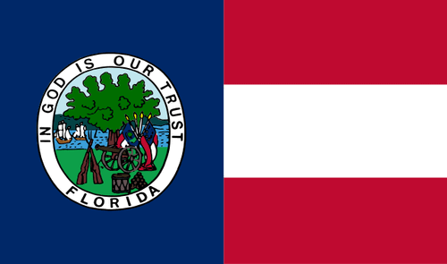 Florida Republic Flag 3x5 ft Standard