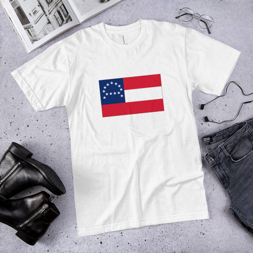 General Robert E Lee Headquarters Flag T-Shirt Made in USA