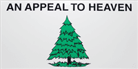 Washington's Cruisers Appeal to Heaven Bumper Sticker