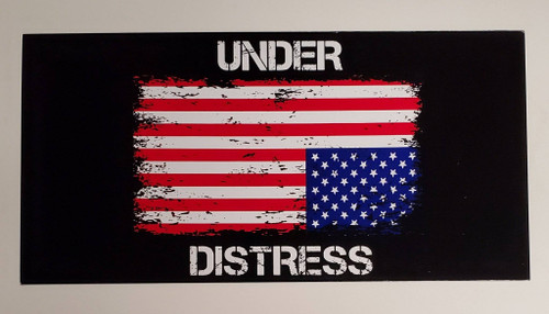Under Distress Bumper Sticker