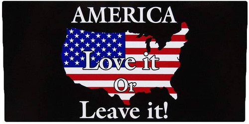 America Love it Or Leave It Bumper Sticker - Made in USA