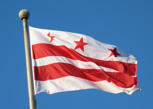 Washington DC - District of Columbia Flag  - Made in USA