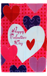 Valentine's Day 8 Hearts Garden Flag