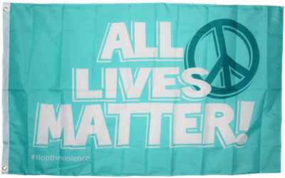 All Lives Matter Peace Flag 3x5 ft