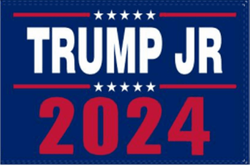 Trump Jr 2024 Flag - Made in USA