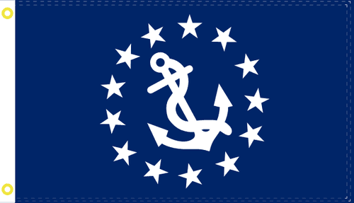 US Yacht Club Commodore Navy Flag