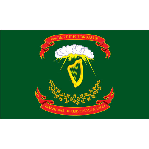 69th New York Regiment Irish Flag 3x5 ft. - Rough Tex