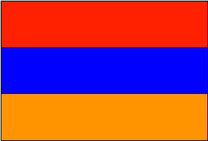 Armenia Flag 4x6 ft - Rough Tex
