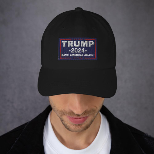 Trump 2024 Save America Again Dad hat