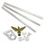 Flag Pole Kit - 6ft. Outdoor Economy
