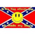 Confederate Rebel Made My Day Flag 3x5