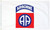 82nd Airborne (White) Flag 3 X 5 ft. Standard
