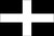 Cornwall Flag St Piran Flag 3x5 ft. Economical
