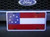 7 Stars & Bars First National License Plate