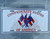 Rebel CSA 3 Flags License Plate