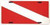 Scuba Divers Diving Flag License Plate