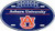 Auburn University AU Oval License Plate