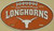 Texas Longhorns Oval License Plate