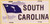 SC South Carolina Flag License Plate