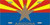 Arizona Words Flag license Plate