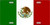 Mexico Flag License Plate
