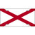 Flag of Alabama License Plate