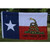 Texas Gadsden Flag 12 X 18 inch with grommets