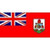 Bermuda Flag 12 x18 inch on stick