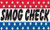 Smog Check Slogan Flag 3 X 5 ft. Standard