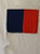 Bermuda Team Dark Blue/Red Single Sided Car Flag