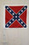 Rebel Battle Car Flag - Double Sided - Confederate - 12x12 inches