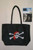 Pirate Skull with Red Hat Beach Bag