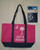 Pink and Blue South Carolina Beach Bag