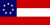 Confederate 1st National Stars and Bars Bumper Sticker