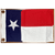Texas Flag - Cotton - 12x18 inch with grommets Bonus Lapel Pin