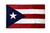 Puerto Rico Flag Nylon Embroidered 3x5 ft.