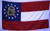Georgia State Flag 2 ply Nylon Embroidered