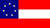 First (1st)  7 stars Confederate Flag 2 X 3 ft. Junior