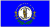 State of Kentucky Flag 4 X 6 inch on stick