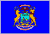 State of Michigan Flag 4 X 6 ft. Large