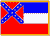 State of Mississippi Flag 4 X 6 ft. Large