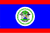 Belize Flag 4 X 6 inch on stick