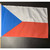 Czech Republic Flag 12 x 18 inch on Stick
