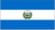 El Salvador Flag 4 X 6 inch on stick