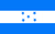 Honduras Flag 4 X 6 inch on stick
