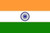 India Flag 4 X 6 inch on stick