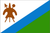Old Lesotho Flag 2 X 3 ft. Junior