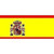 Spain Flag 4 X 6 inch on stick