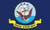 U.S. Navy Flag 12 X 18 inch with grommets Standard